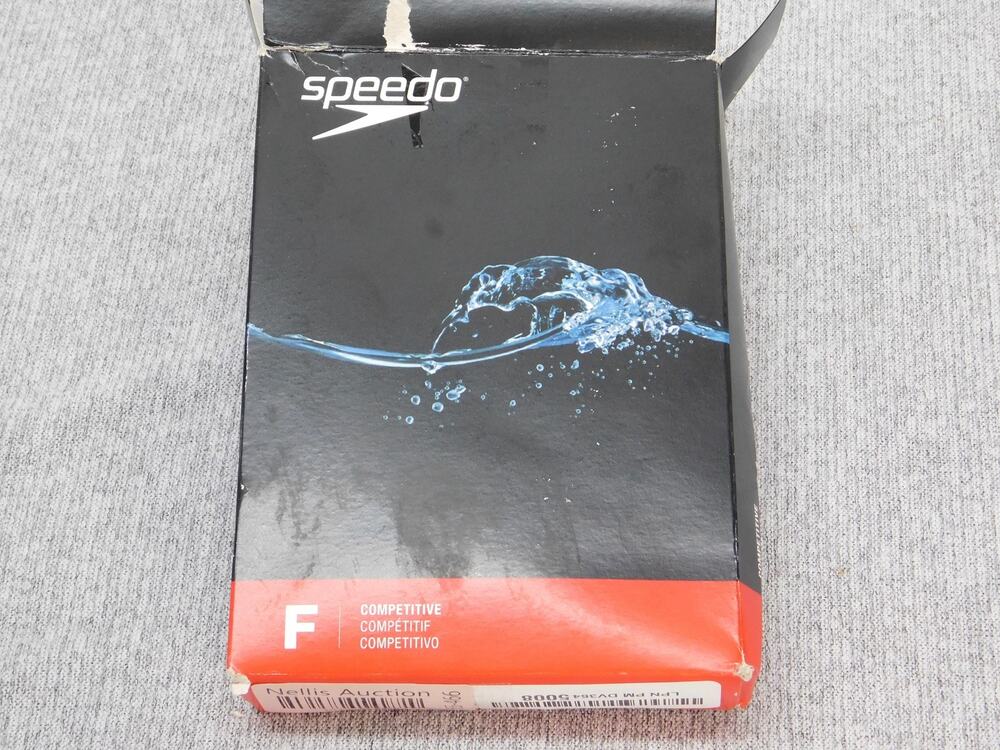 Speedo Swimsuit Womens 8 34 Black Competitive One Piece Swim Team Practice Suit